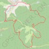 La forêt de Bélesta GPS track, route, trail