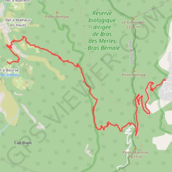 Salazie-mafate GPS track, route, trail