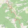 Grande Traversée des PréAlpes : Luc-en-Diois - Haut-Charens GPS track, route, trail