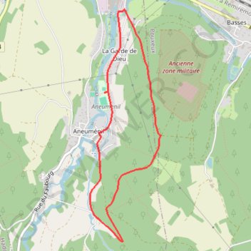 Chemins du Cœur des Vosges - La Blanche Pierre GPS track, route, trail