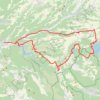 Les Lacs du Verdon GPS track, route, trail