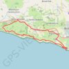 Charmouth to West Bay via Golden Cap, Seatown Beach, Thorncombe Beacon and Eype Beach GPS track, route, trail