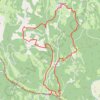 Boucle de Manaurie via Fleurac GPS track, route, trail