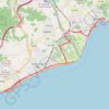 Santa Susanna - Blanes (Espagne) GPS track, route, trail