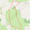 Tour de la Montagne de Pradiers GPS track, route, trail