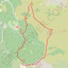 Traversée du Puy de Tourrettes et du Pic de Courmettes GPS track, route, trail