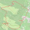 Les arches Fixin Bochon GPS track, route, trail