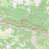Saou forêt GPS track, route, trail