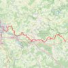GR534 De Nancy à Blâmont (Meurthe-et-Moselle) GPS track, route, trail