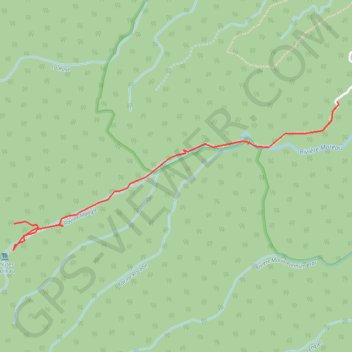 Chutes Moreau GPS track, route, trail