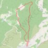 La combe de Lioux GPS track, route, trail