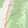 Rochers de la Peyrouse en boucle par les pas de Serre Brion et Morta (Vercors) GPS track, route, trail