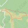 Sentier du Rocher de l'Aigle GPS track, route, trail