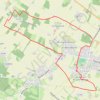 Circuit des gîtes - Saint-Georges-des-Coteaux GPS track, route, trail