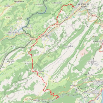 Marche Bivouac GPS track, route, trail