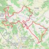 Jonzac 2 46kms GPS track, route, trail