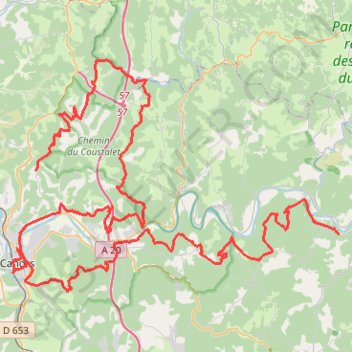 Tracé actuel: 07 AOU 2017 09:39 GPS track, route, trail