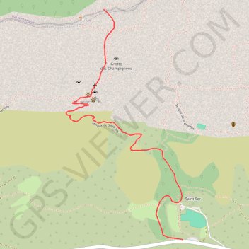 Saint Ser GPS track, route, trail