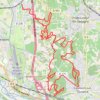 Rando sur Morières les Avignon GPS track, route, trail
