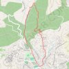 Manosque - Le Pain de Sucre GPS track, route, trail