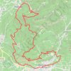 Dentelles de Montmirail - Beaumes-de-Venise GPS track, route, trail