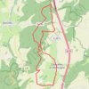 Courcelles en montagne Bois Lessus GPS track, route, trail