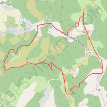 Auzole GPS track, route, trail