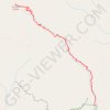 Fremont Saddle via Peralta Canyon GPS track, route, trail