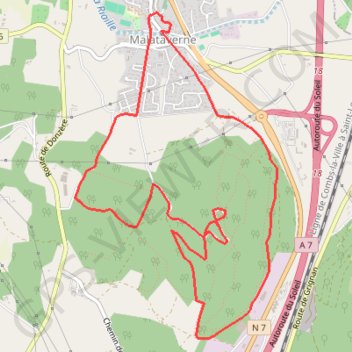 Notre-Dame de Montchamp GPS track, route, trail