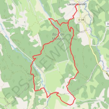 10-Sur la voie d'Arles GPS track, route, trail