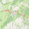 Superdévoluy à Lachaup (Tour du Dévoluy) GPS track, route, trail