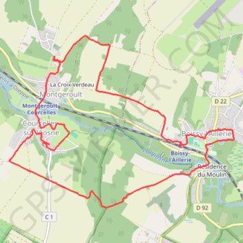 Chante-Coq GPS track, route, trail