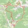 Barbazan GPS track, route, trail