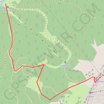 Mont Margeriaz GPS track, route, trail