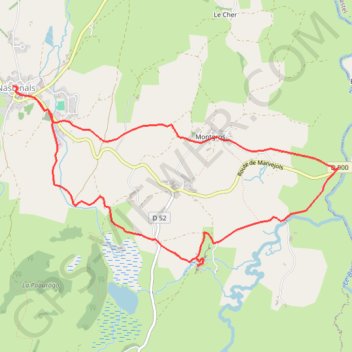 48-230 GPS track, route, trail