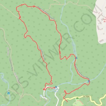 🚶 Trace boucle la donis a ravine Baron GPS track, route, trail