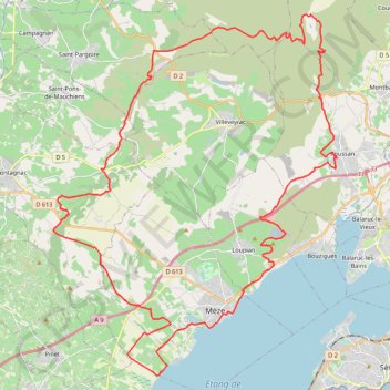 Ronde des Piochs 2023 GPS track, route, trail