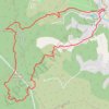 Belgentier - Vallon des Sardouires GPS track, route, trail