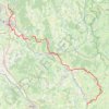 GR3 De Saint Aubin-sur-Loire (Saône-et-Loire) à Parigny-les-Vaux (Nièvre) GPS track, route, trail