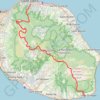 Traversée de l'île de la Réunion de Saint-Denis à Saint-Philippe GPS track, route, trail