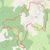 Minitrail des Balcons de la Drôme GPS track, route, trail