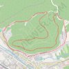 Massif de Beauregard GPS track, route, trail