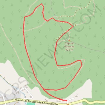 JUZET D'IZAUT : UNE FORET COLLINEENNE - N°17 GPS track, route, trail