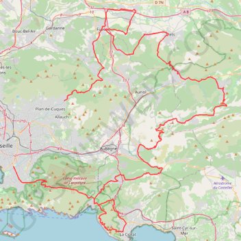 GP La Marseillaise 2021 GPS track, route, trail
