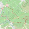 Olonzac la pierre du Tourril GPS track, route, trail