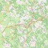 Les Estrets - Ferme Gentiane GPS track, route, trail