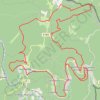 Rando Ardennes autour de Monthermé GPS track, route, trail