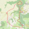 Châteaux d'Arlempdes et Beaufort GPS track, route, trail