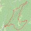 MONT CHARVET - CHALETS DUCREY - PRE RAVIER - COL DE MAROCAZ GPS track, route, trail
