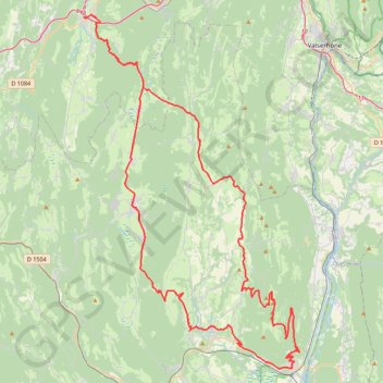 Grand colombier st martin du fresne culoz 19 juil. 2018 GPS track, route, trail